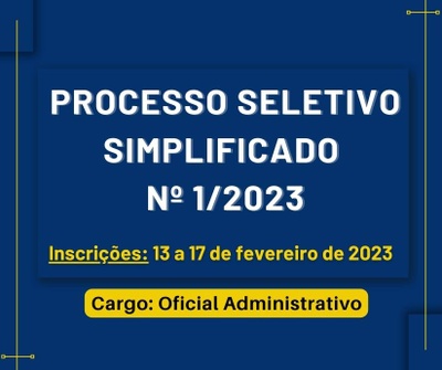 processo seletivo